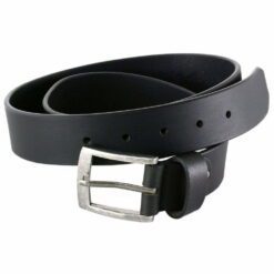 Leather Belt for Men - Black