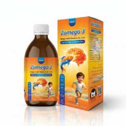 Alternative view of Pack of 2 - Zomego Omega-3 Fish Oil Syrup for Kids