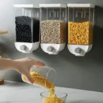1 Piece Wall Mounted Food Storage Container Dispenser - 1.0 liter