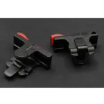 2Pcs Black PUBG Moible Controller Gamepad Free Fire L1 R1 Triggers