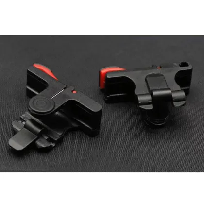 2Pcs Black PUBG Moible Controller Gamepad Free Fire L1 R1 Triggers