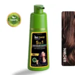 5 in 1 Apple Ammonia-Free Hair Color Shampoo – 200ml | Black and Brown