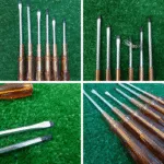 6 pcs Screw Driver Kit set - Brown