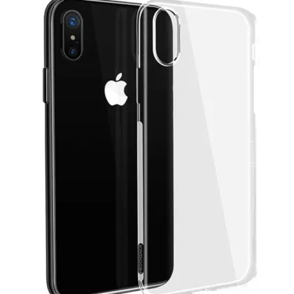 Apple I-Phone X Transparent Jelly Back Cover