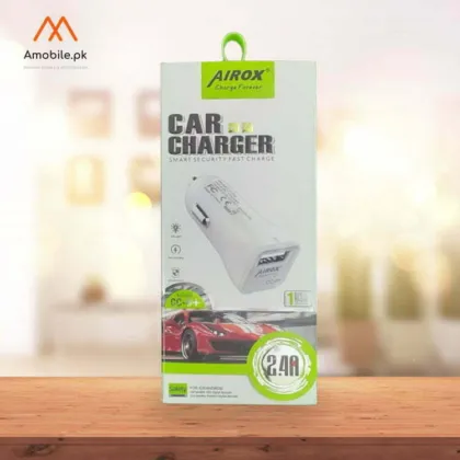 Car Charger with Smart Fast Charging 2.4A Android/iOS