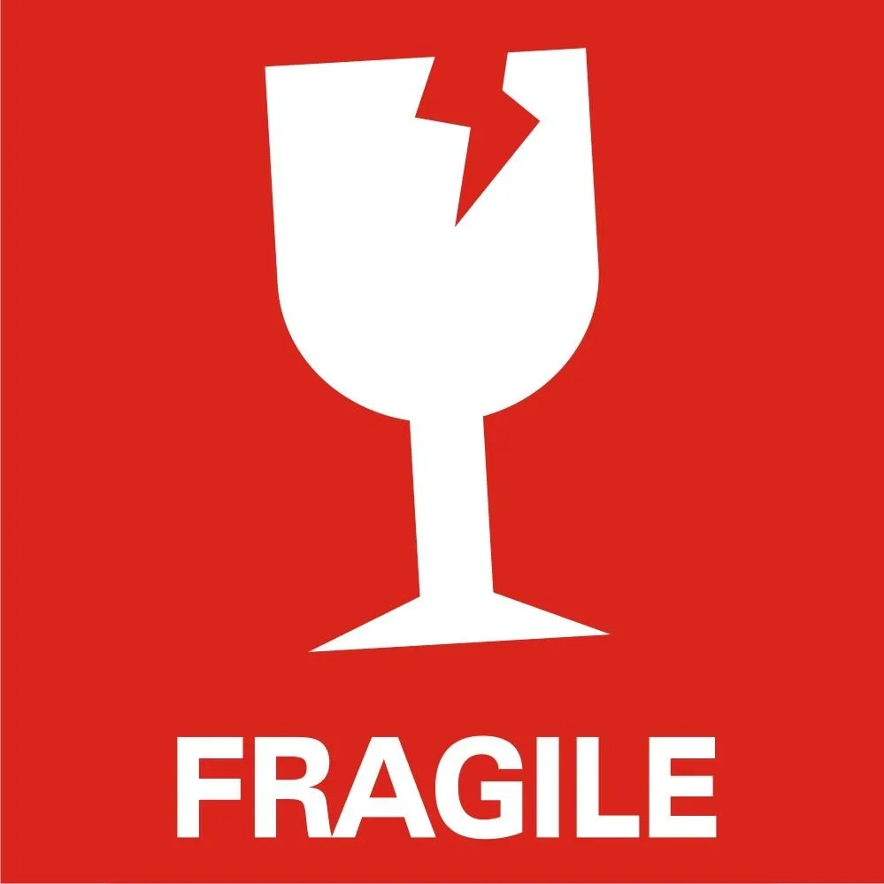 CM 100 PCS Fragile Sticker for sensitive Product packaging