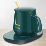 Electric Coffee Cup Milk Warmer for Desk with Gift Box
