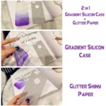 Gradient Dreamy Stars Shine Jelly Fancy Back Cover for Samsung Grand Prime / G530