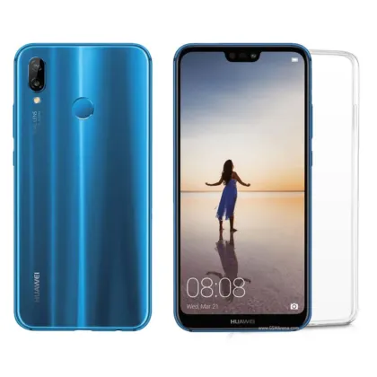 Huawei P20 LITE / P20 LITE 24MP / NOVA 3E Transparent Jelly Back Cover