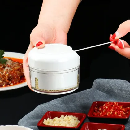 Mini Food Garlic Vegetable Grinder Chopper Mincer Crusher