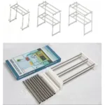 Multi-function Unique Double Microwave Stand Shelf