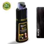 Natural 5-in-1 Hair Color Shampoo for Men and Women - Black & Brown Available
