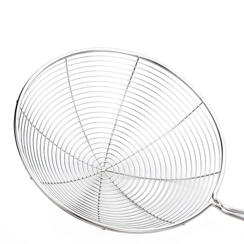 Overfeel 7.5" Stainless Steel Fine Mesh Net Strainer Ladle