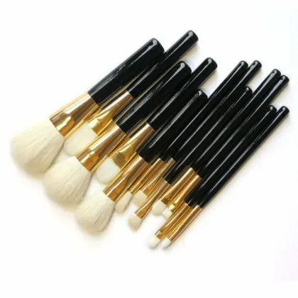 Pack Of 12 - Cosmetic Brushes - Multicolor