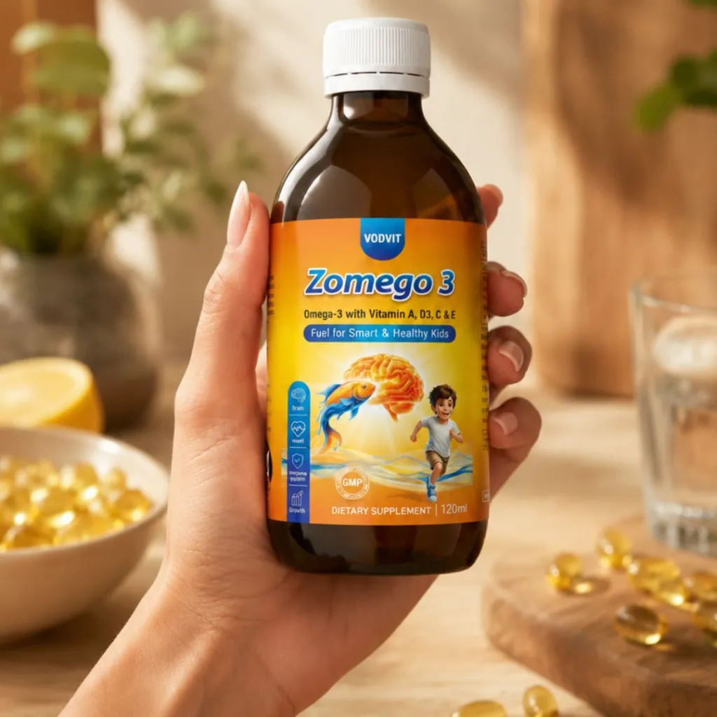 Pack of 2 – Zomego Omega-3 Fish Oil Syrup for Kids – Product Details