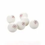 Pack of 6 Shield Table Tennis Balls - Multicolour