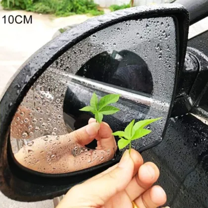 Pair of Round Rainproof Anti Fog Film for car mirrors
