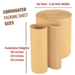 Premium Quality Corrugated Roll, Brown Gatta Sheet for Packing and Moving
