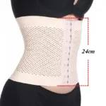 Premium Waist Trainer Body Shaper | Slimming Trimmer Belt with Steel Boning | Postpartum Band for Modeling and Bustiers | Breathable Corsets