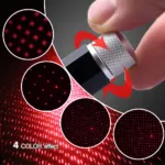 Romantic USB Light Car Room Multi Star Projector
