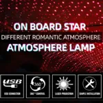 Romantic USB Light Car Room Multi Star Projector