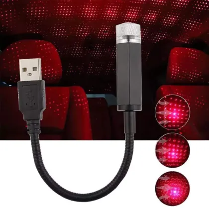 Romantic USB Light Car Room Multi Star Projector