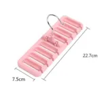 Rotating Tie & Belt Scarf Storage Hanger - Multicolor