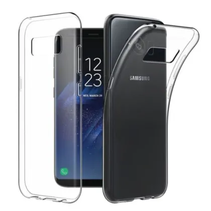 Samsung Galaxy S8 Plus Transparent Jelly Back Cover - Cover