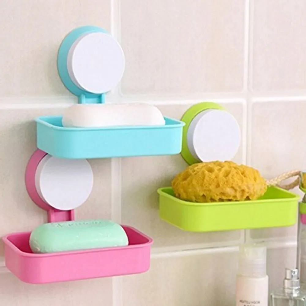 Single Layer Wall Hanging Soap Box Tray Dish