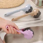 Stainless Steel Wire Jaali Ball Brush Scrubber