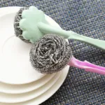 Stainless Steel Wire Jaali Ball Brush Scrubber