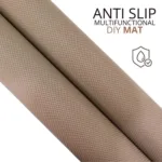 Waterproof Oilproof Anti Slip Dining Table Drawer Mat - Light Beige