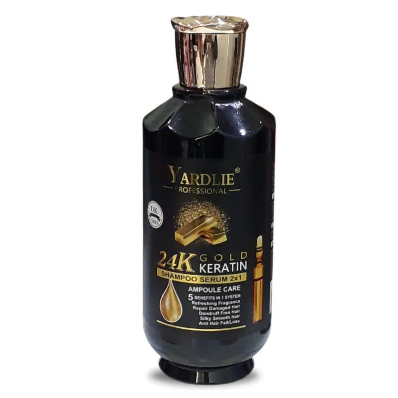Yardlie Professional 24K Gold Shampoo Serum 2X1 500ml